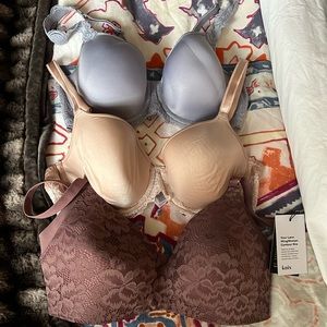 Wacoal and Knix Bras 34D